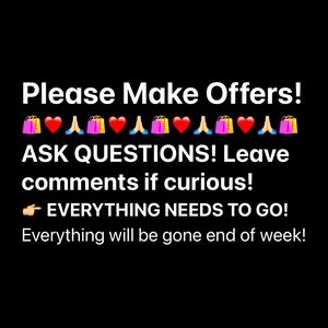 EVERYTHING NEEDS TO GO!